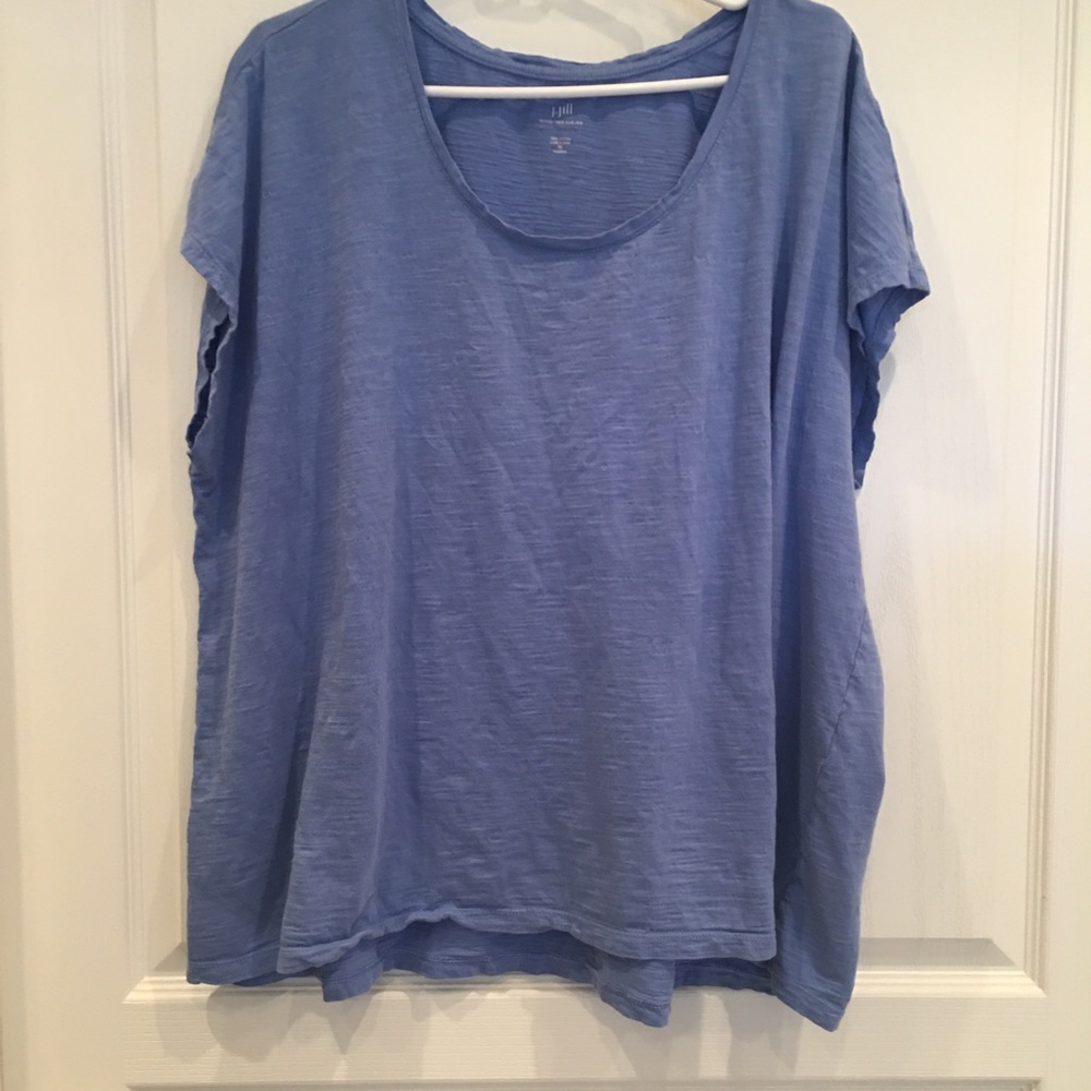 J. Jill Scoop Neck tee - EUC